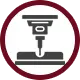 laser cutting icon
